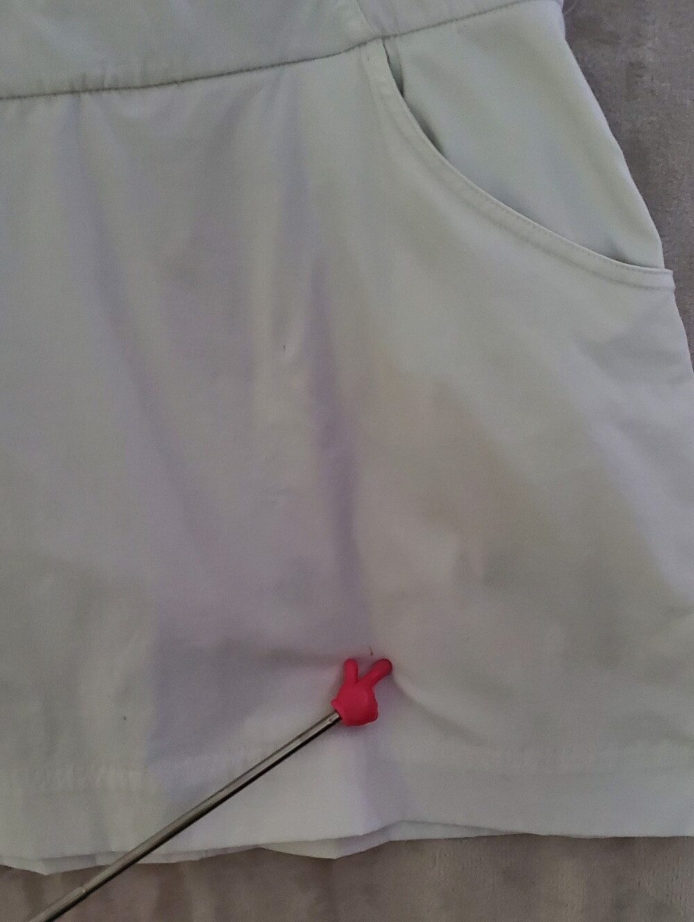 Columbia Anytime Skort Womens L White Tennis Golf Mini Skirt Athleisure Stretch - Picture 6 of 15
